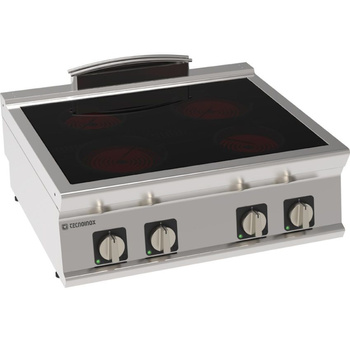 Aragaz ceramic cu 4 arzătoare | TECNOINOX 716016