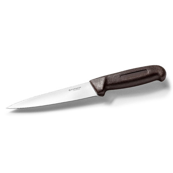 Cuțit de bucătărie HACCP maro lung. 15 cm | FORGAST FG01833