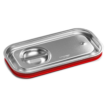 Capac cu garnitură pentru GN 1/3 din oțel inoxidabil | FORGAST FG04113